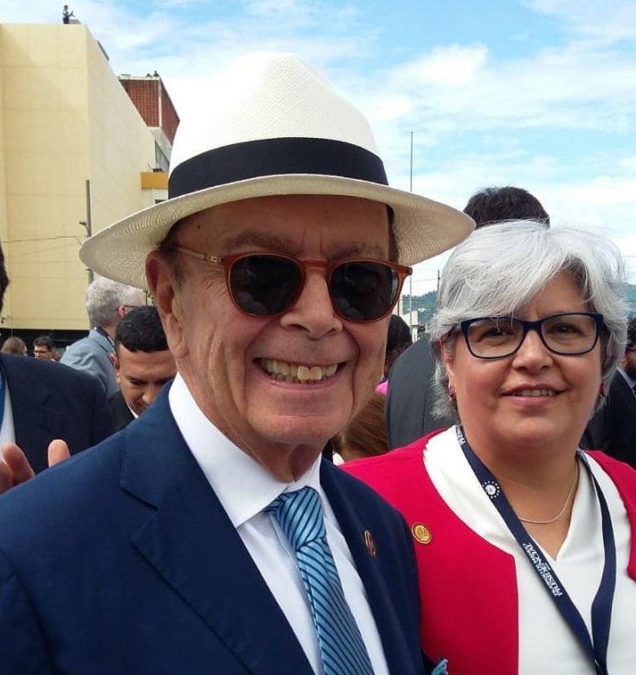 El secretario de Comercio de EU, Wilbur Ross, y la secretaria de Economía, Graciela Márquez. (Twitter | @GMarquezColin)