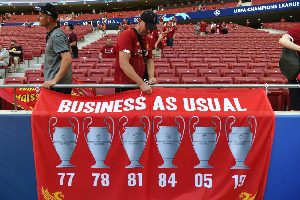 Las cinco Copas de Europa del Liverpool (AFP)
