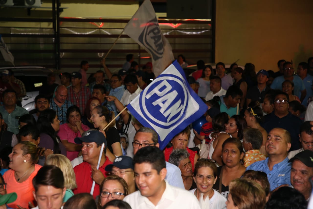 PAN Tamaulipas se manifiesta ganador de las elecciones 2019 (Foto/José Luis Tapia)