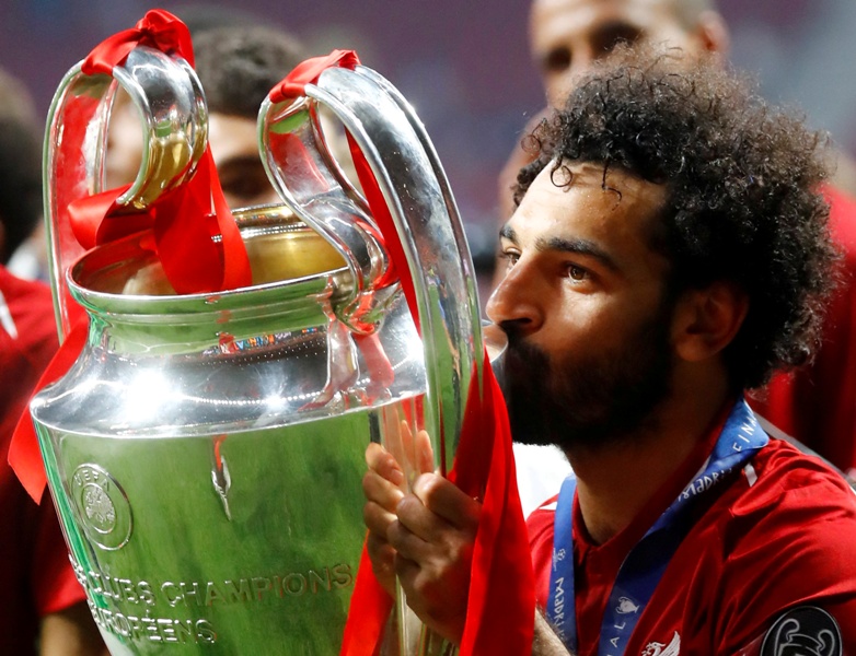 Prensa de Egipto se rindió ante Mohamed Salah tras coronarse en la Champions League (Reuters)