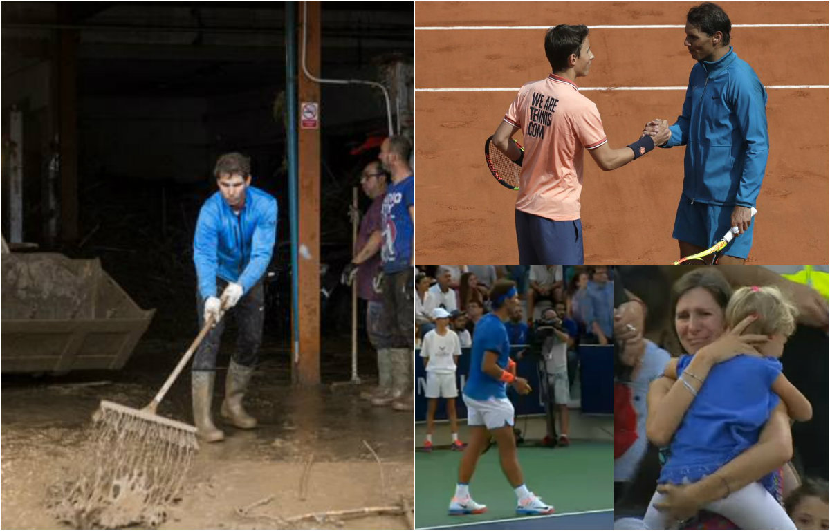 Rafael Nadal, el tenista con corazón altruista (EFE / AP / Especial)