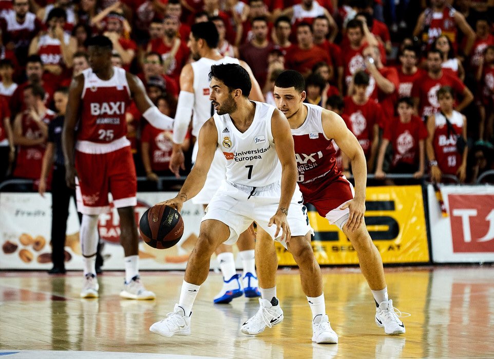 El Real Madrid avanzó a la ronda semifinal de los playoffs de la Asociación de Clubes de Baloncesto (Twitter @RMBaloncesto)