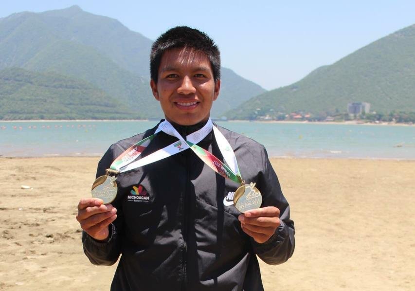 Rigoberto Camilo ganó medalla de oro en el Mundial de Canotaje en Alemania (Twitter @CONADE)