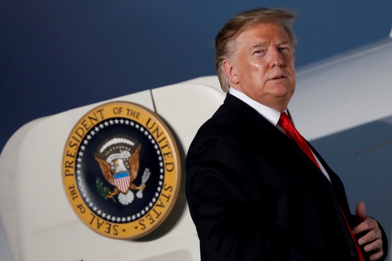 Trump en declaraciones al diario británico Sunday Times. (Reuters)