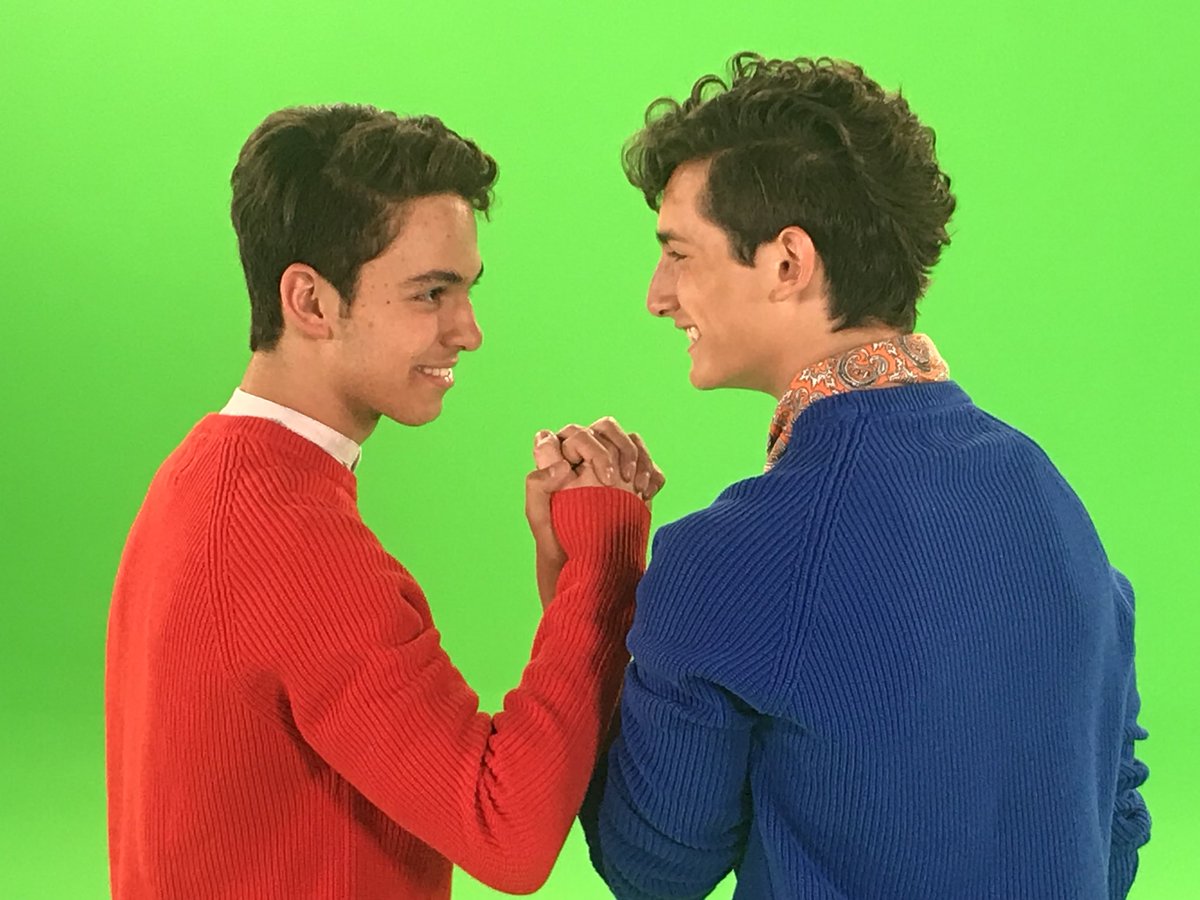 Joaquín Bondoni y Emilio Osorio son 'Aristemo' (Televisa).