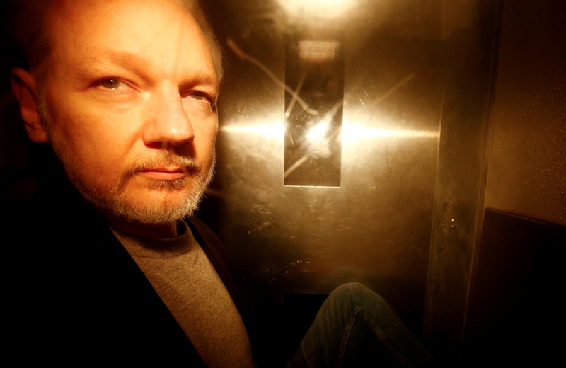 Julian Assange. (Reuters)