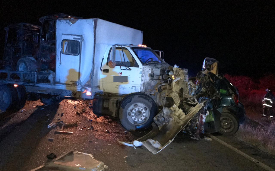 Taxista muere al ser chocado de frente por un camión- Grupo Milenio