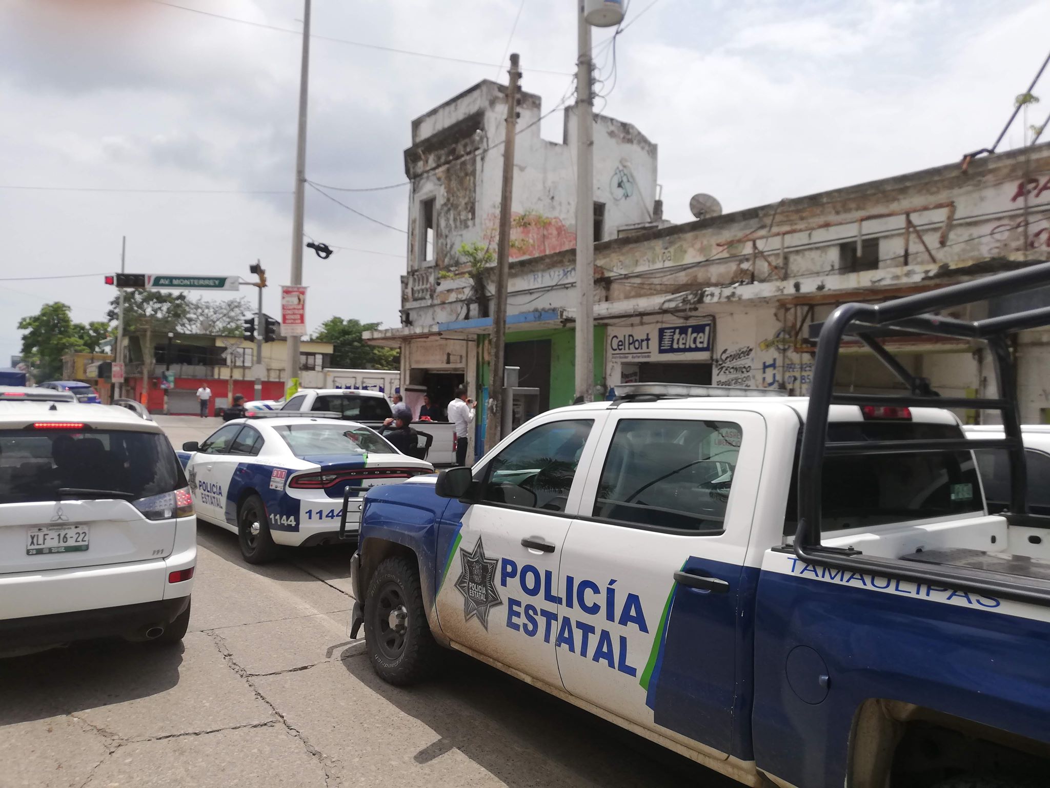 Desalojan a comerciantes en Ciudad Madero (Foto/Anahy Meza)