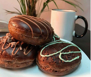 Donas y café Krispy Kreme (Instagram).