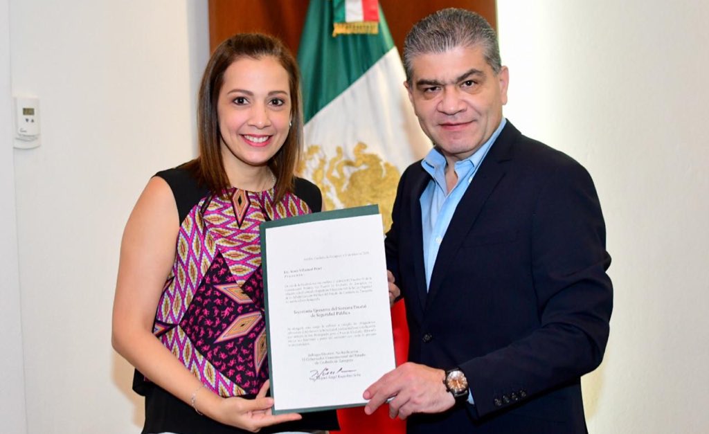 El gobernador Miguel Riquelme, anunció este nuevo nombramiento. (Especial)