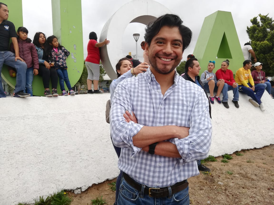 José Luis Romo Cruz,  secretario de Desarrollo Económico en Hidalgo. (Elizabeth Hernández)