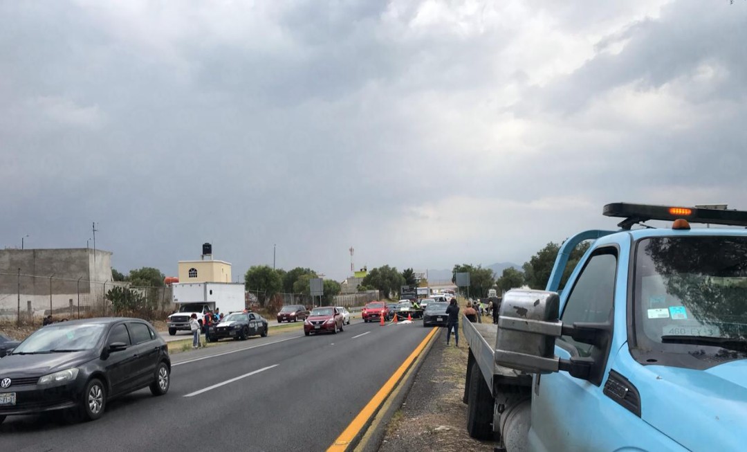 Una persona fue atropellada en la autopista México-Pachuca. (Jorge Becerril)