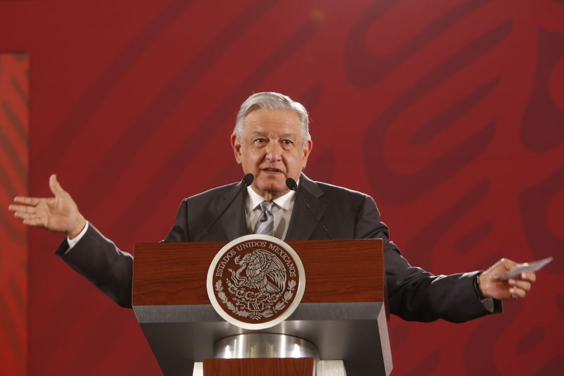 El Presidente manifestó su optimismo porque se alcance un acuerdo con EU y no se apliquen aranceles a productos mexicanos (Ariana Pérez)