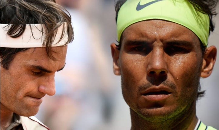 Roger Federer y Nadal jugarán semifinales de Roland Garros (AFP)