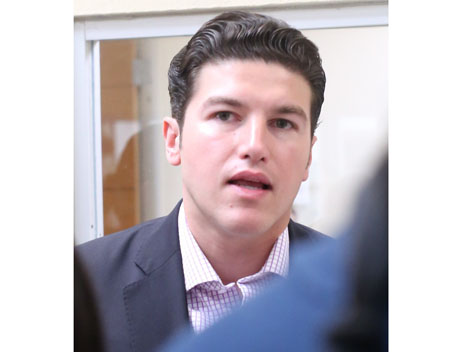 El senador de Movimiento Ciudadano, Samuel García. Foto: Raúl Palacios