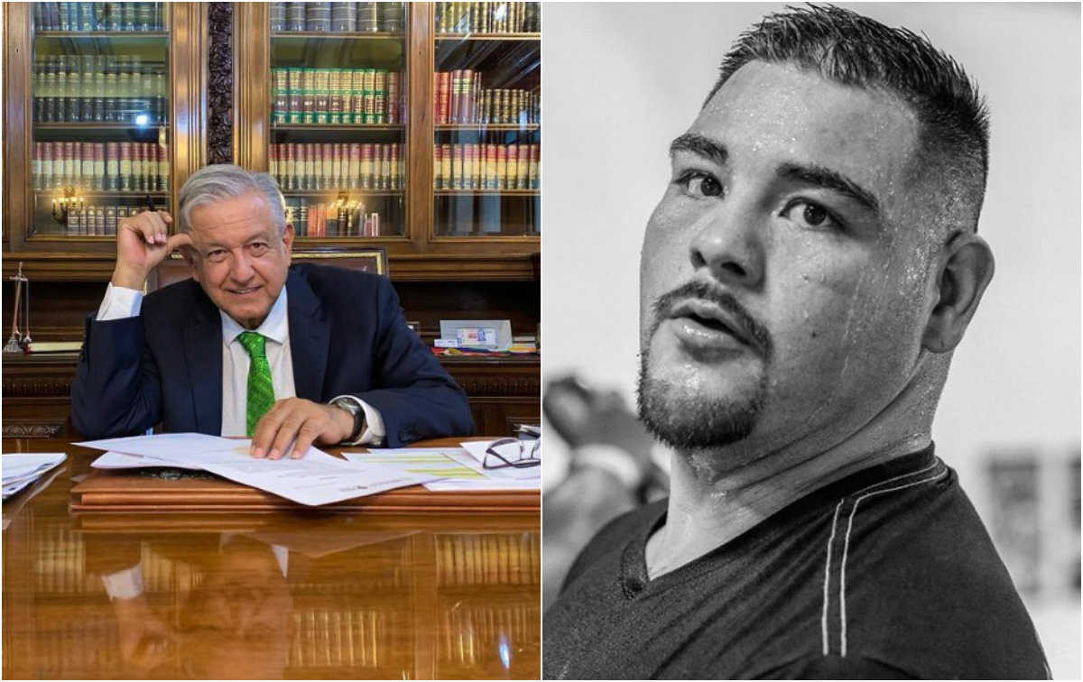 AMLO recibirá a Andy Ruiz en México (Instagram)