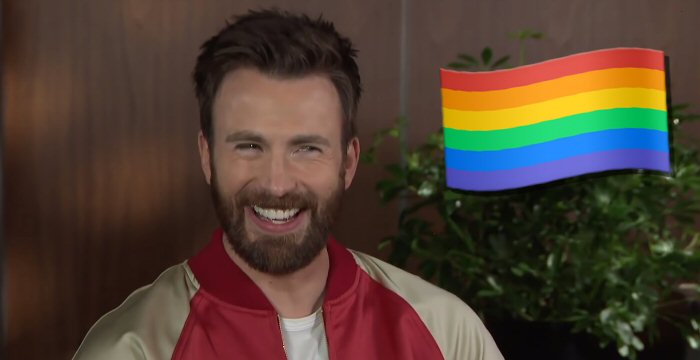 Chris Evans mostró su apoyo a la comunidad LGBT (Especial).