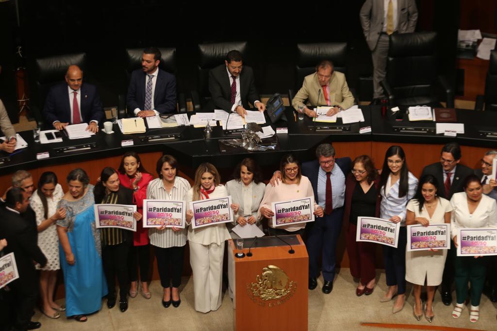 Comisión Permanente emite constitucionalidad de Ley de Paridad de Género/Jorge Carballo.