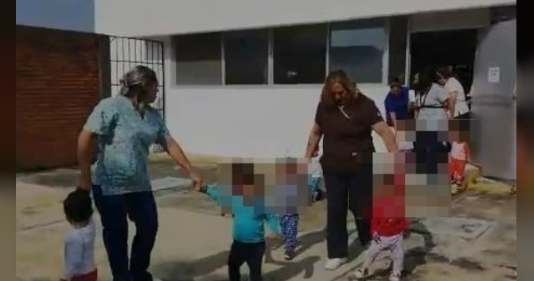 Las guarderías del IMSS realizaron simulacros simultáneos en memoria de los niños de ABC.