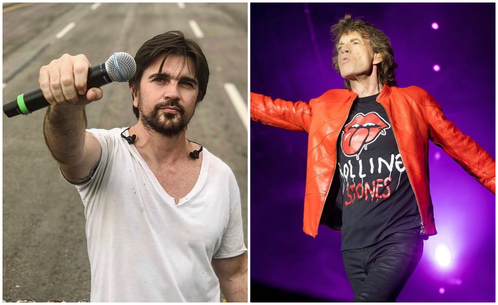 Juanes abrirá el concierto de The Rolling Stones en Miami (Instagram).