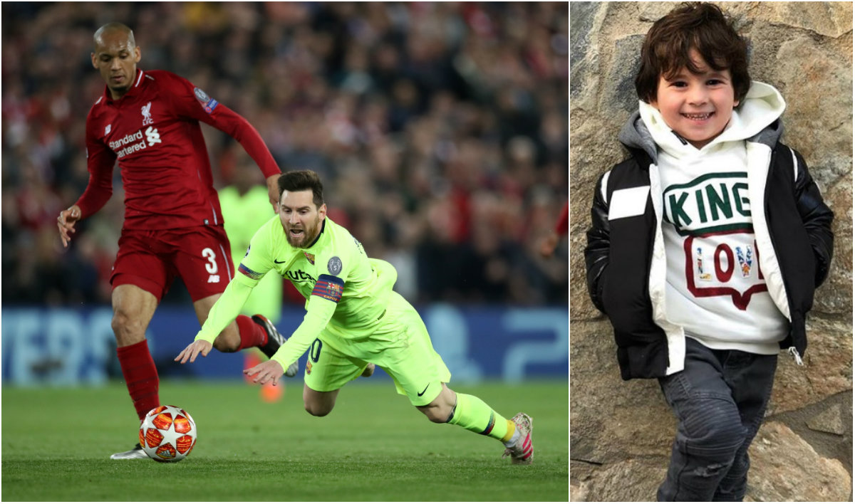 Mateo Messi (Instagram Messi / Reuters)