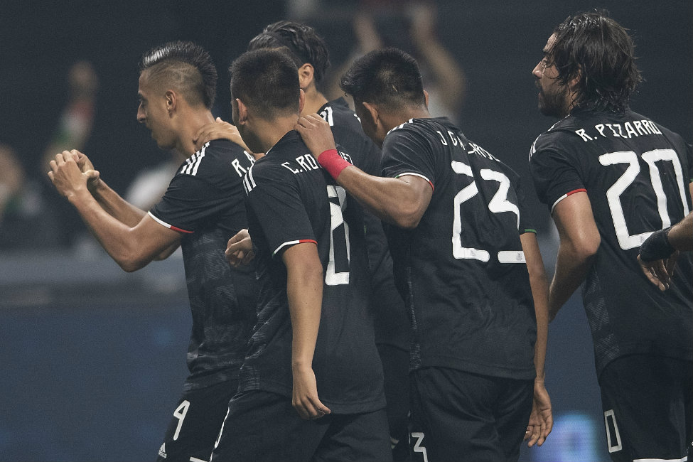 México derrotó a Venezuela, en amistoso previo a la Copa de Oro (Imago7)