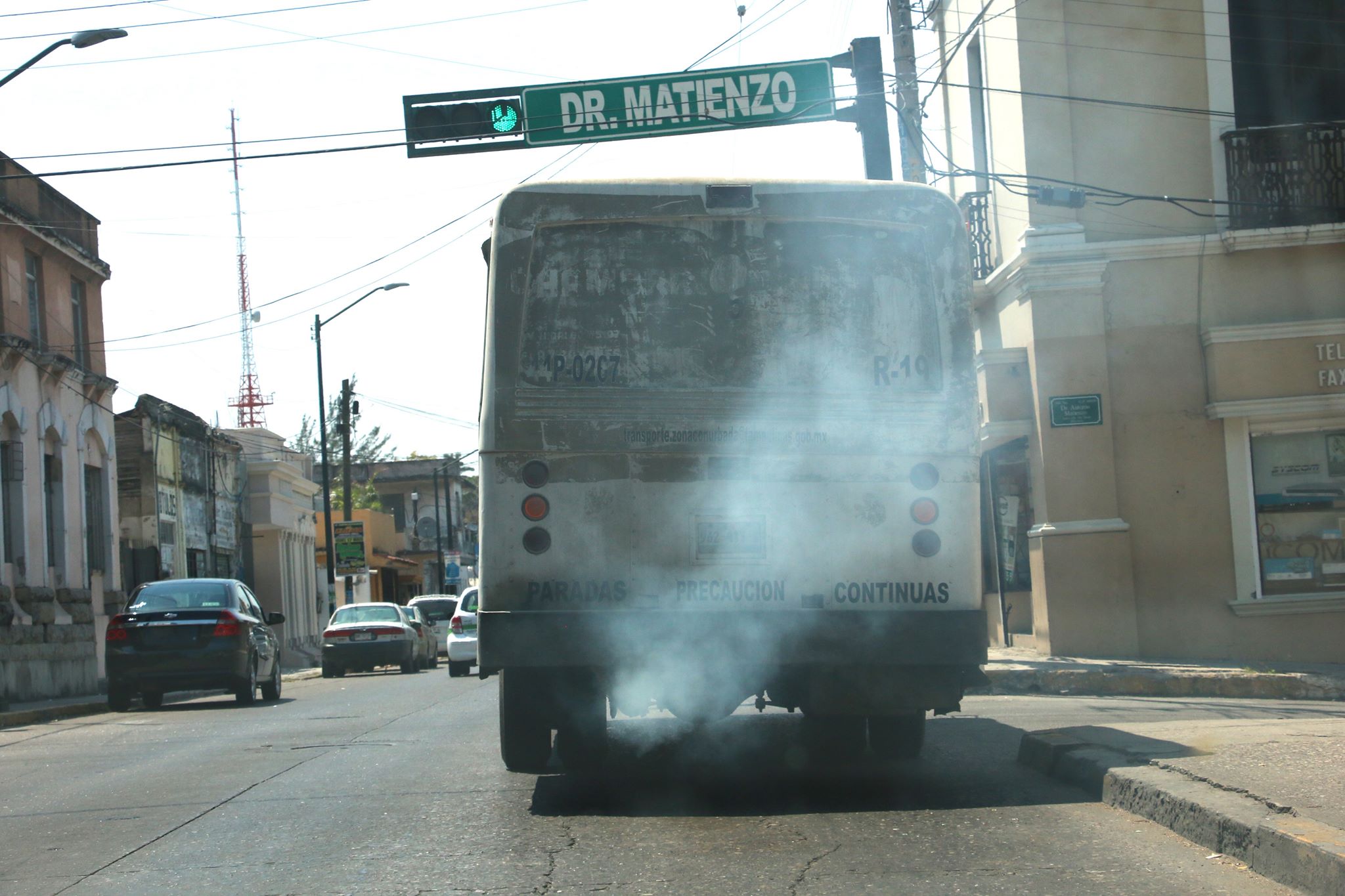Micros en malas condiciones  (Foto/Yazmín Sánchez)