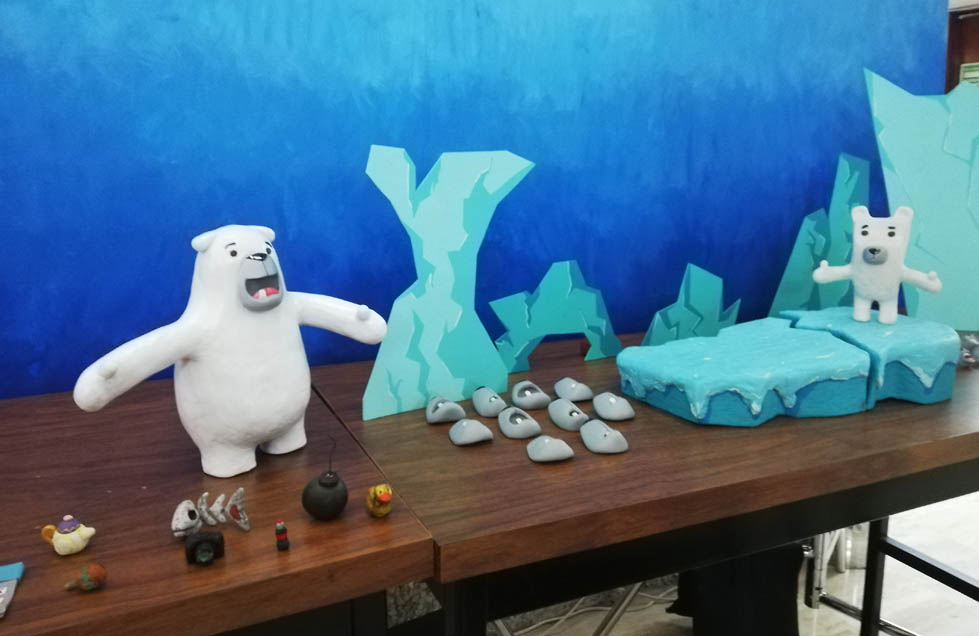 En Nexo, se muestran piezas de la animación Paul & bear (Enrique Vázquez).