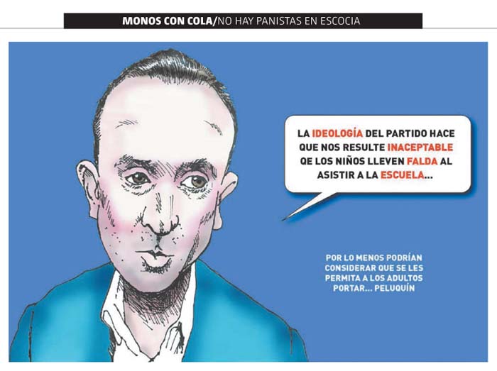 No hay panistas en Escocia