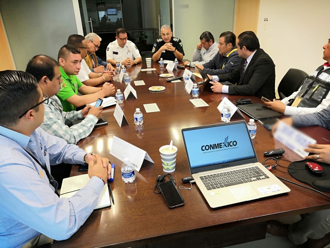 La reunión se llevó a cabo dentro de las Instalaciones de la Policía Federal en Morelos./ Especial