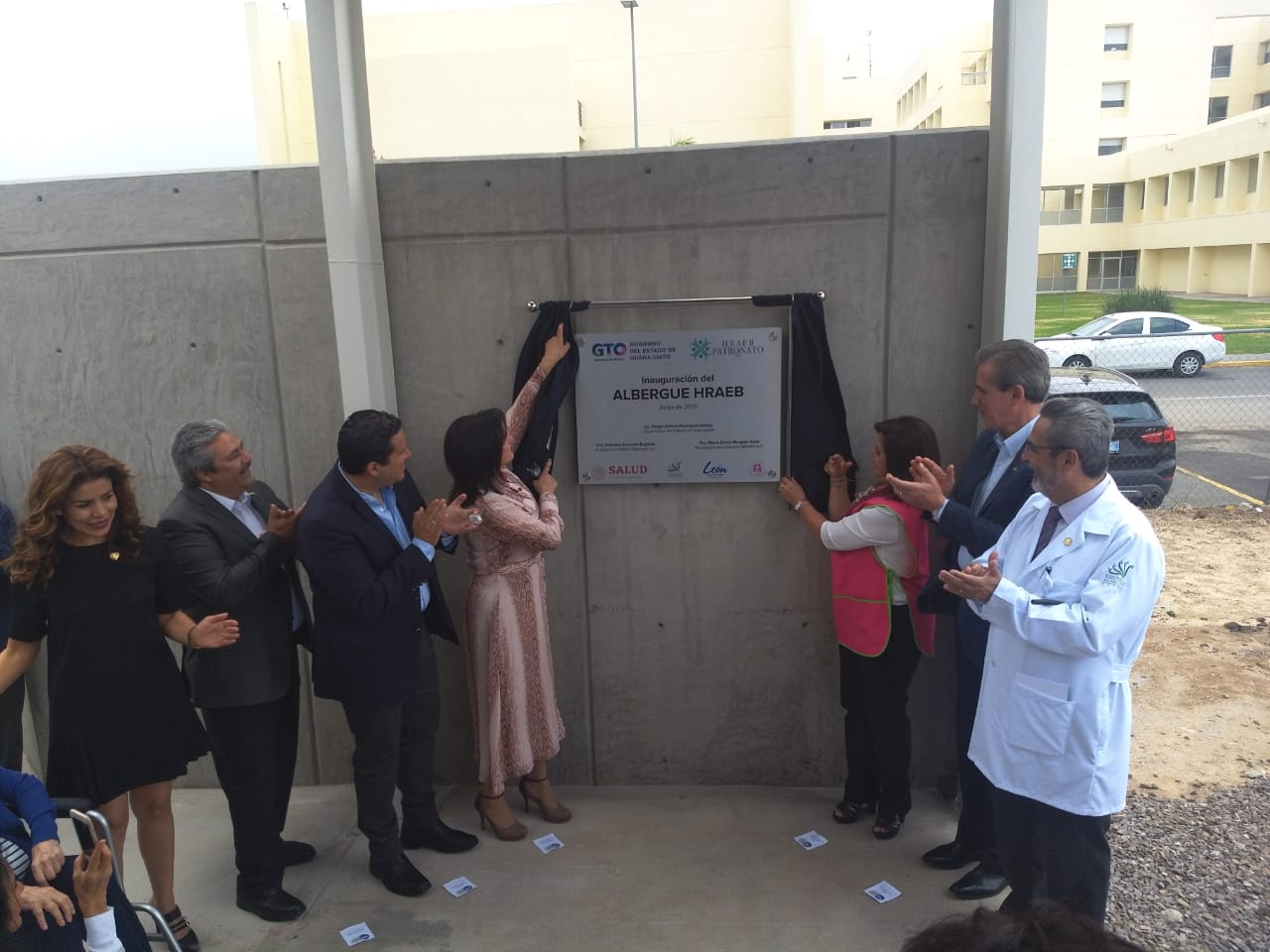 El inmueble está ubicado en un terreno contiguo del hospital
