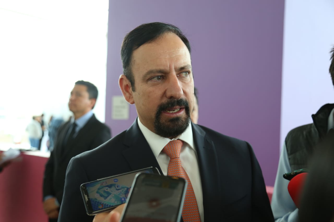 Mauricio Delmar Saavedra, secretario de Seguridad Pública en Hidalgo. (Jorge Sánchez)