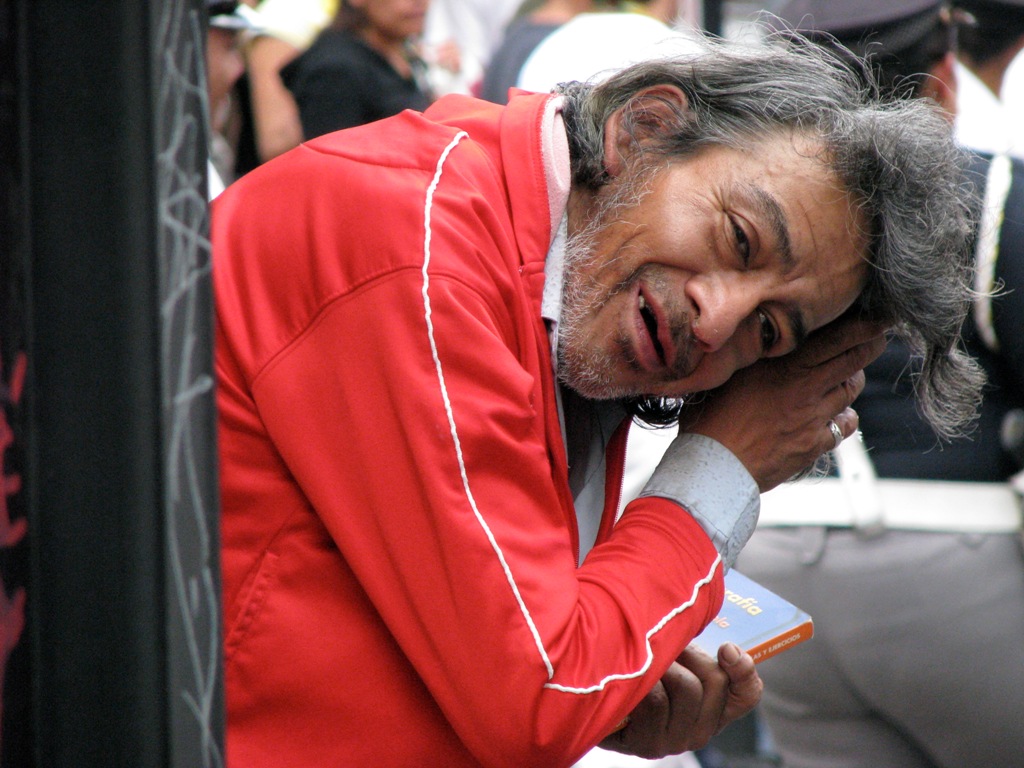 Darío Galicia, poeta infra. (Foto: Javier Narváez)