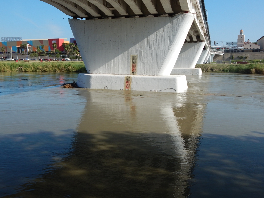 Incremento en el río Bravo.