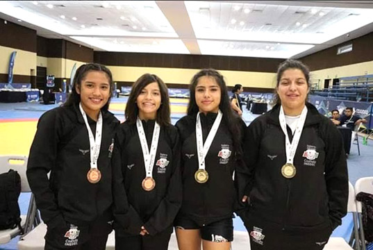 En la primera jornada de la Nacional Juvenil 2019, consiguieron dos medallas de oro y dos de bronce. (Cortesía)