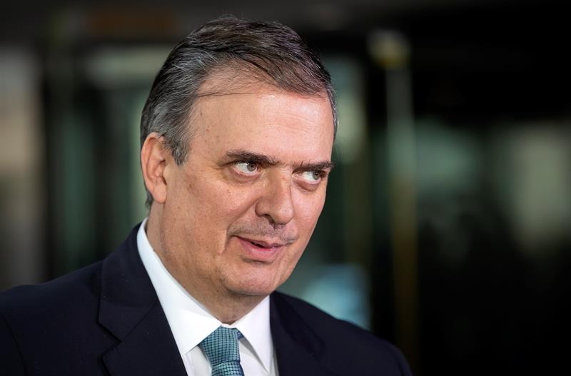 Marcelo Ebrard anuncia que hay acuerdo con Estados Unidos en la imposición de aranceles. (EFE)