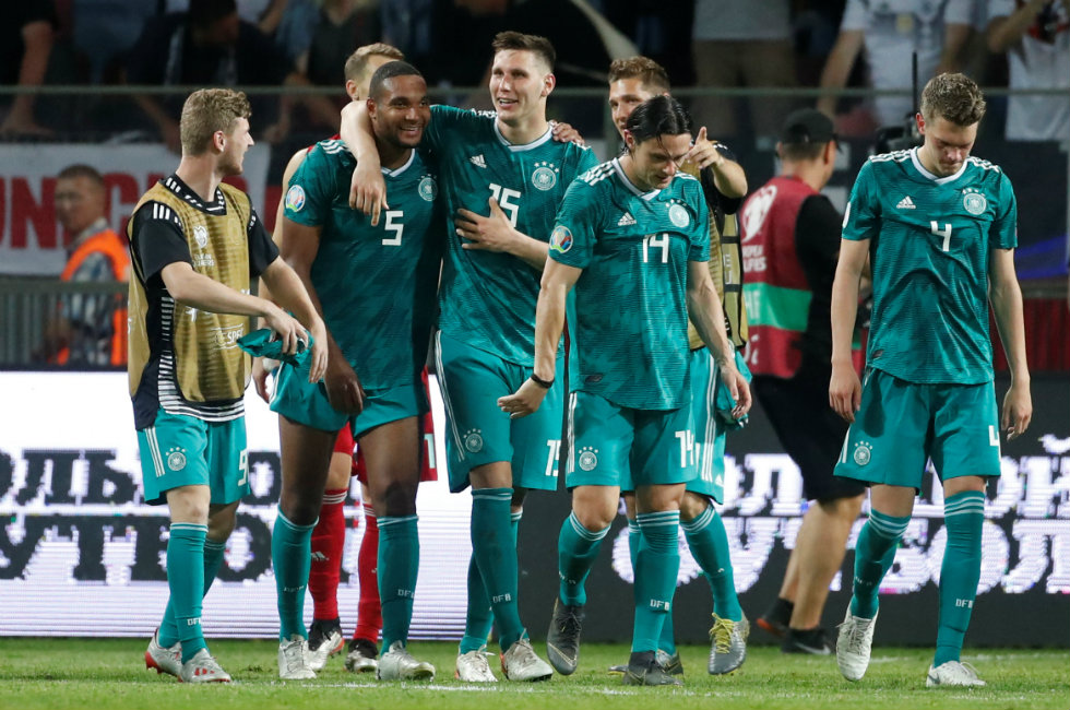 Alemania venció a Bielorrusia en la eliminatoria rumbo a la Euro 2020 (Reuters)