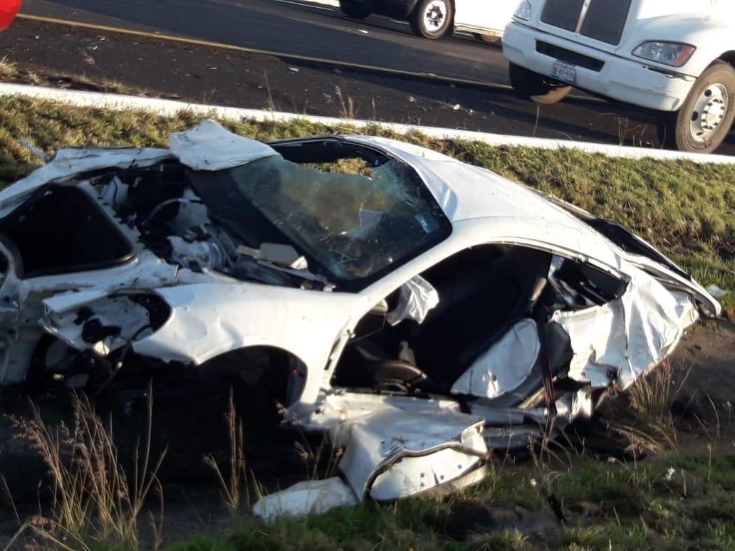 El accidente ocurrió la madrugada de este sábado (Especial)