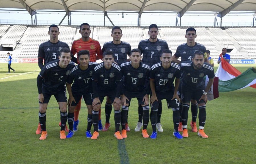 Equipo que representa a México en el torneo Esperanzas de Toulon (Twitter @miseleccionmx)