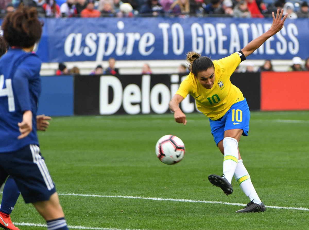 Marta, delantera brasileña (Reuters)