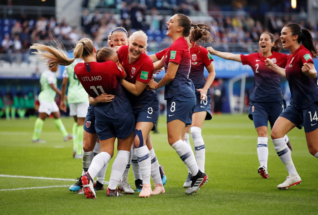 Noruega debutó en el Mundial Femenil 2019 con goleada (Reuters)