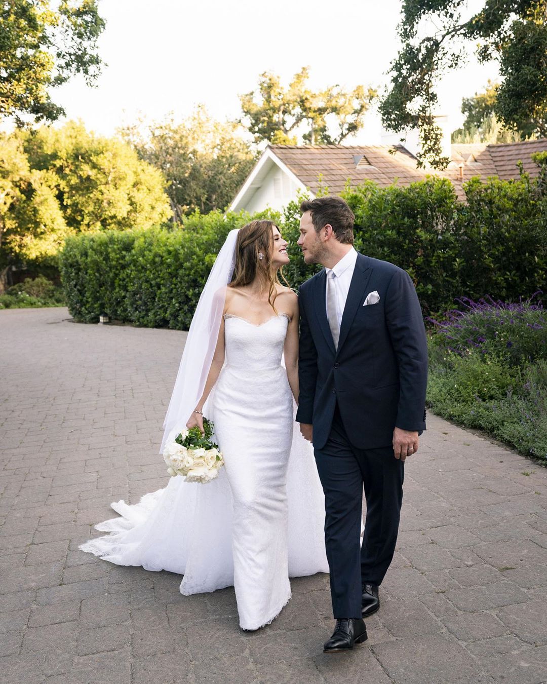 Chris Pratt y Katherine Schwarzenegger se casaron (Instagram).