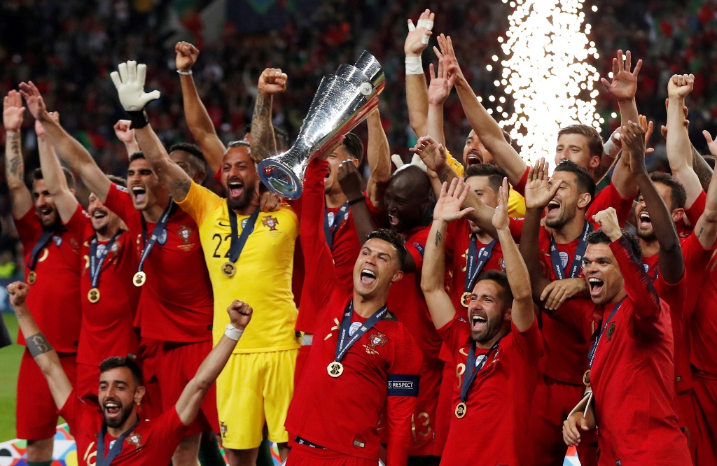Cristiano Ronaldo consiguió su segundo título con Portugal (Reuters)