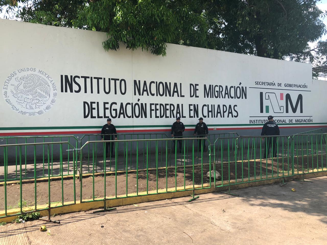 Personal de Protección Federal reforzará su capacitación en primeros auxilios y normatividad internacional sobre trato a migrantes./ Especial