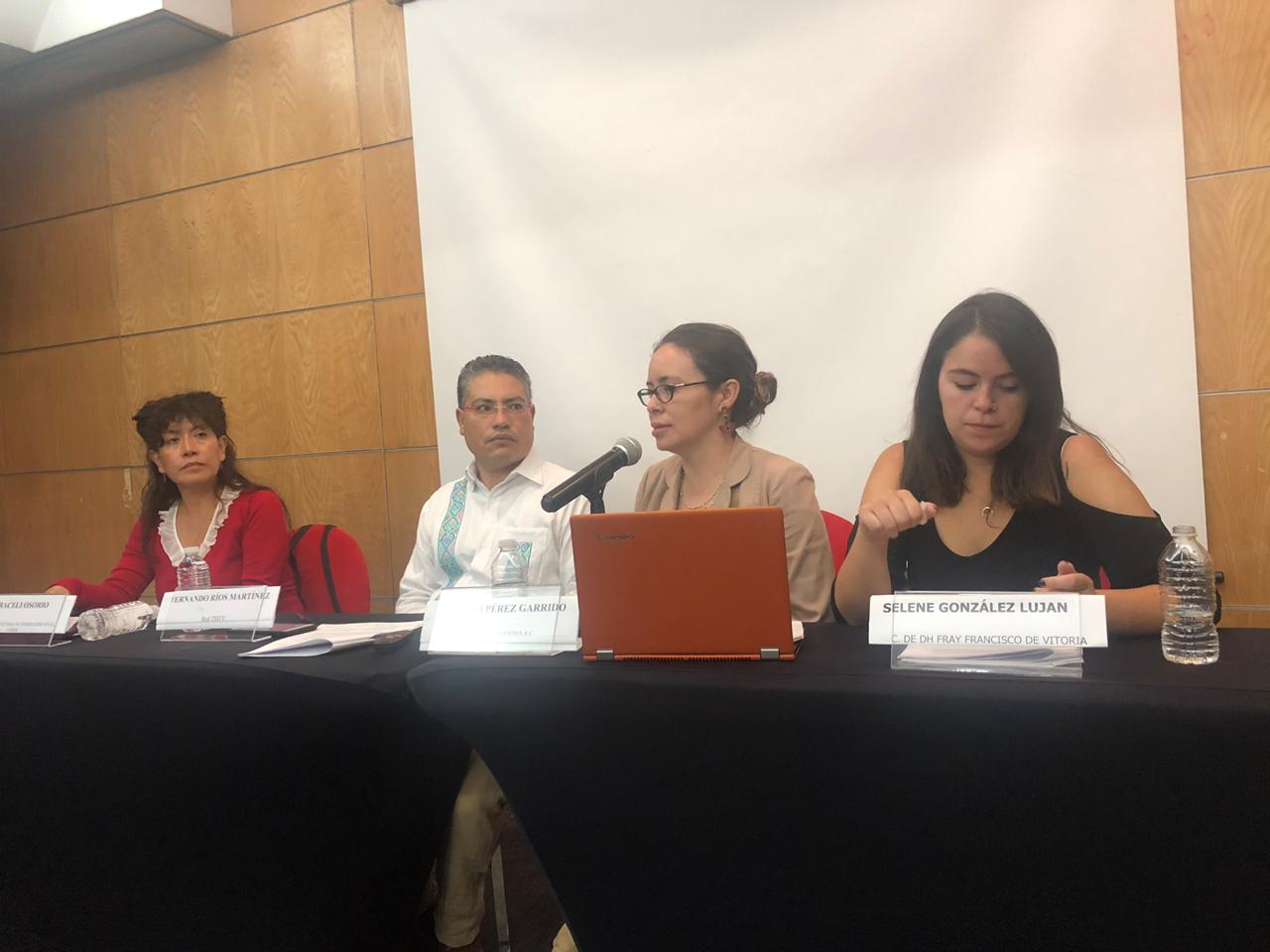 Araceli Osorio Martínez, madre de la estudiante Lesvy asesinada en 2017. (Blanca Valadez)