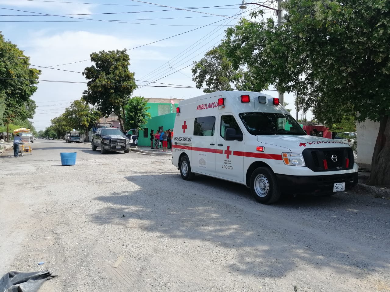 El ataque se registró en la colonia Cinco de Mayo de Gómez Palacio. (Especial)