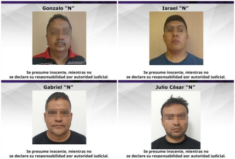Los oficiales fueron detenidos por homicidio doloso. (FGE)