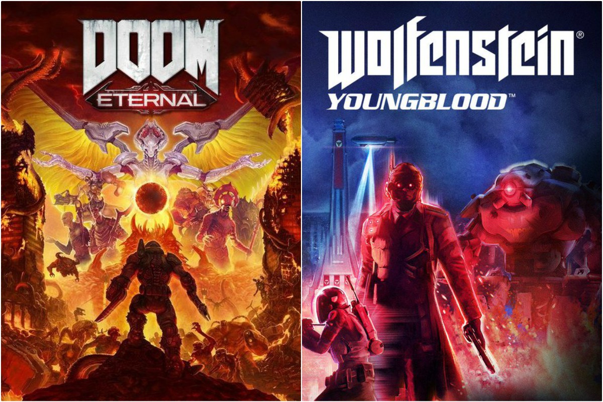 Wolfenstein: Youngblood llegará en julio, mientras que Doom Eternal en noviembre. (Bethesda)