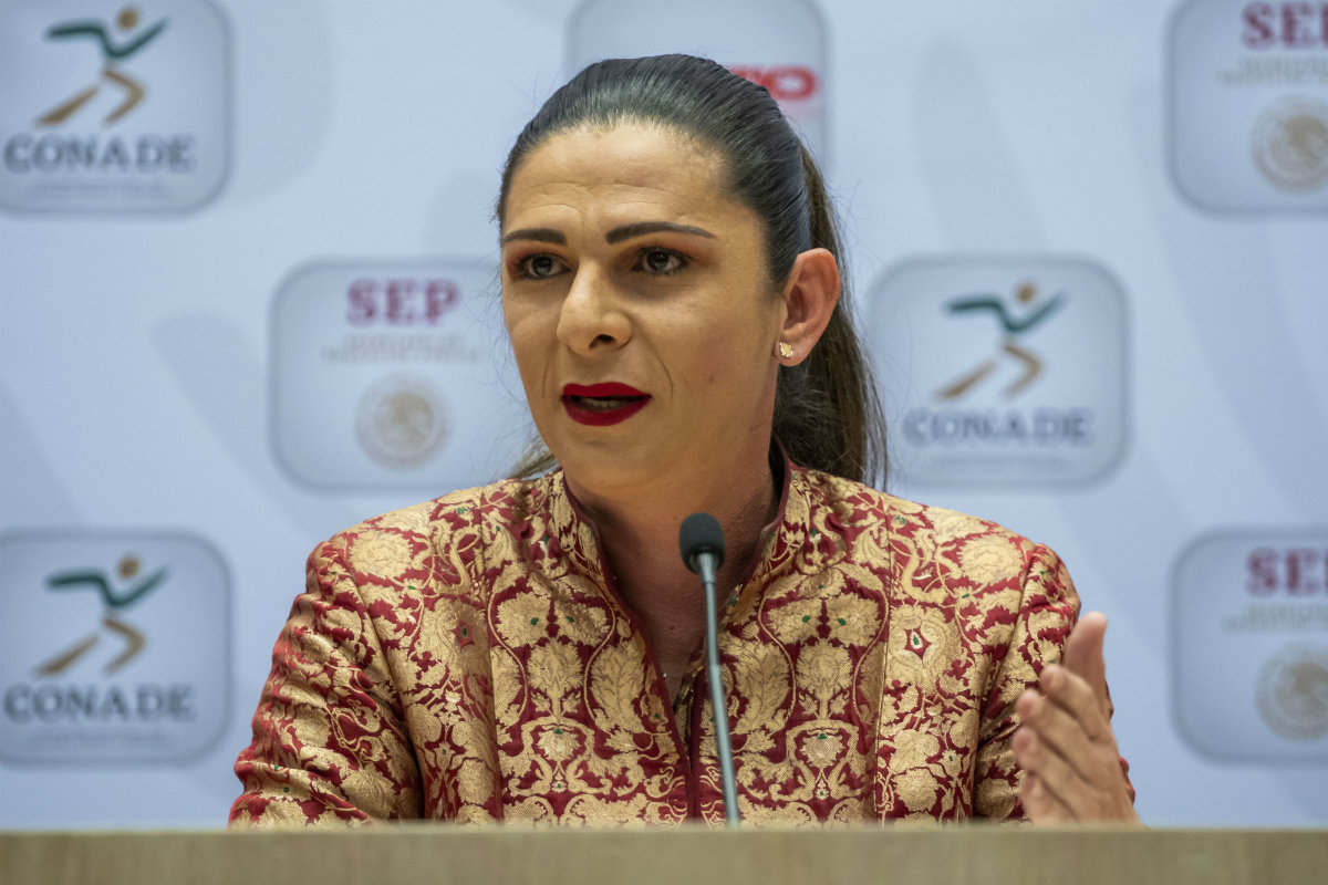 Ana Gabriela Guevara, directora de la CONADE (Mexsport)