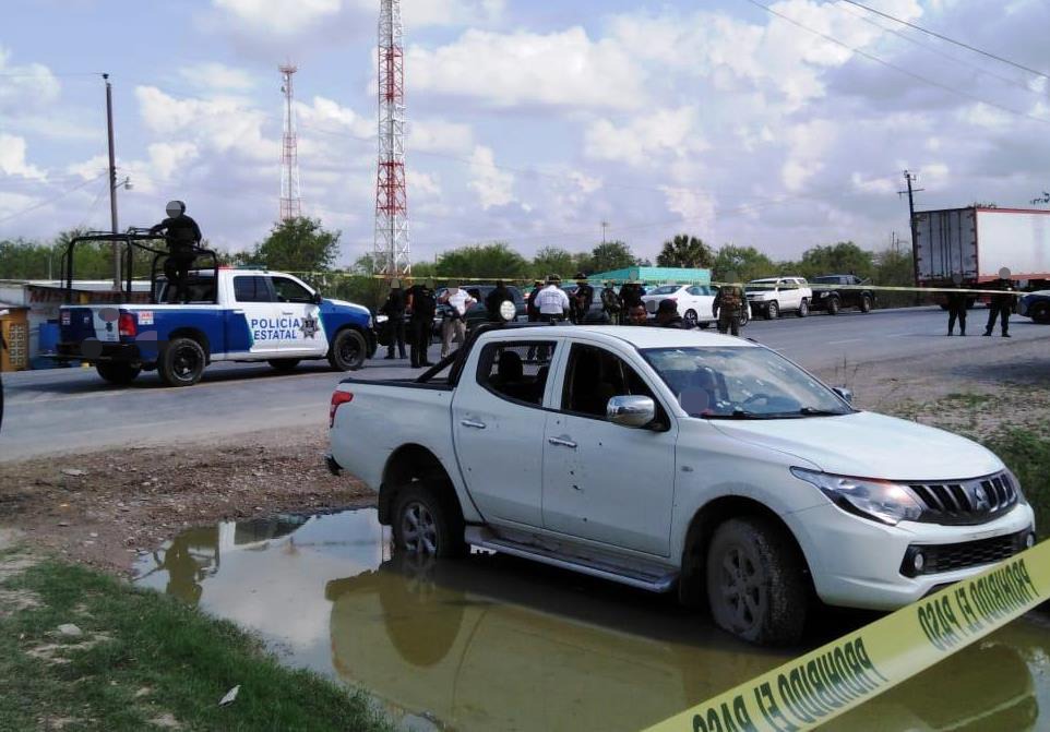 Balacera termina con saldo de tres muertos cerca de San Fernando.